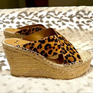 Marc Fisher Cheetah Print Espadrilles